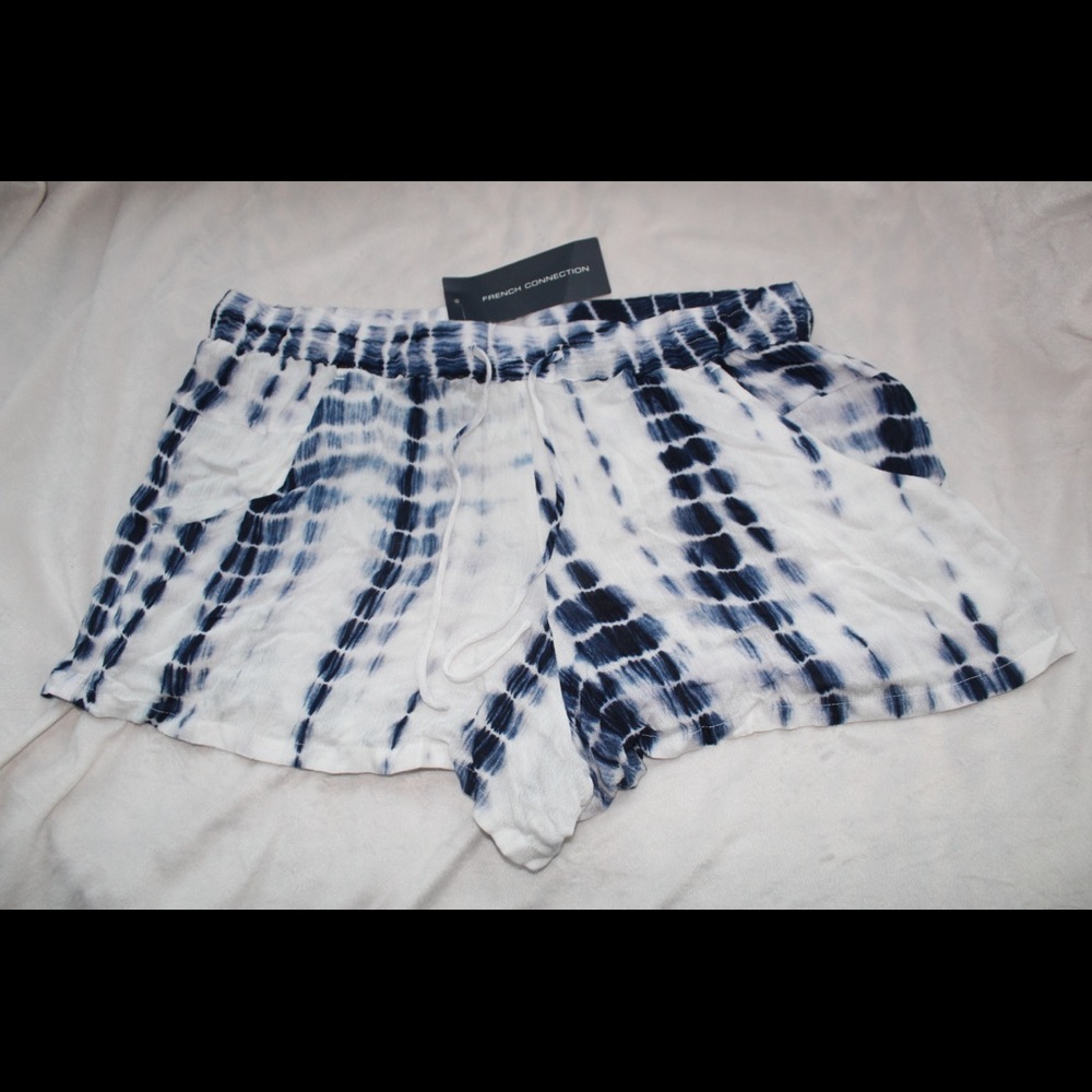 French Connection Tye Dye Shorts